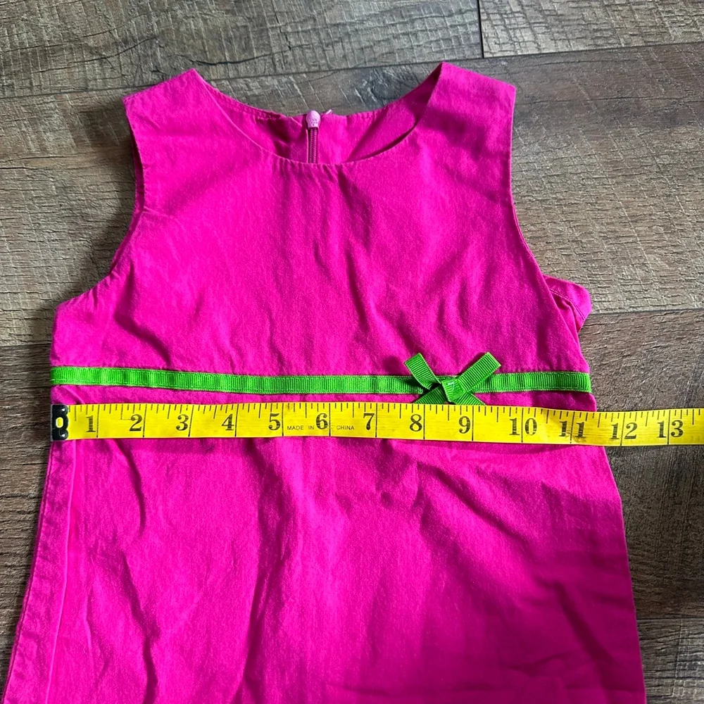 Girls Cottontail Originals Pink & Green Casual Dress Size 4